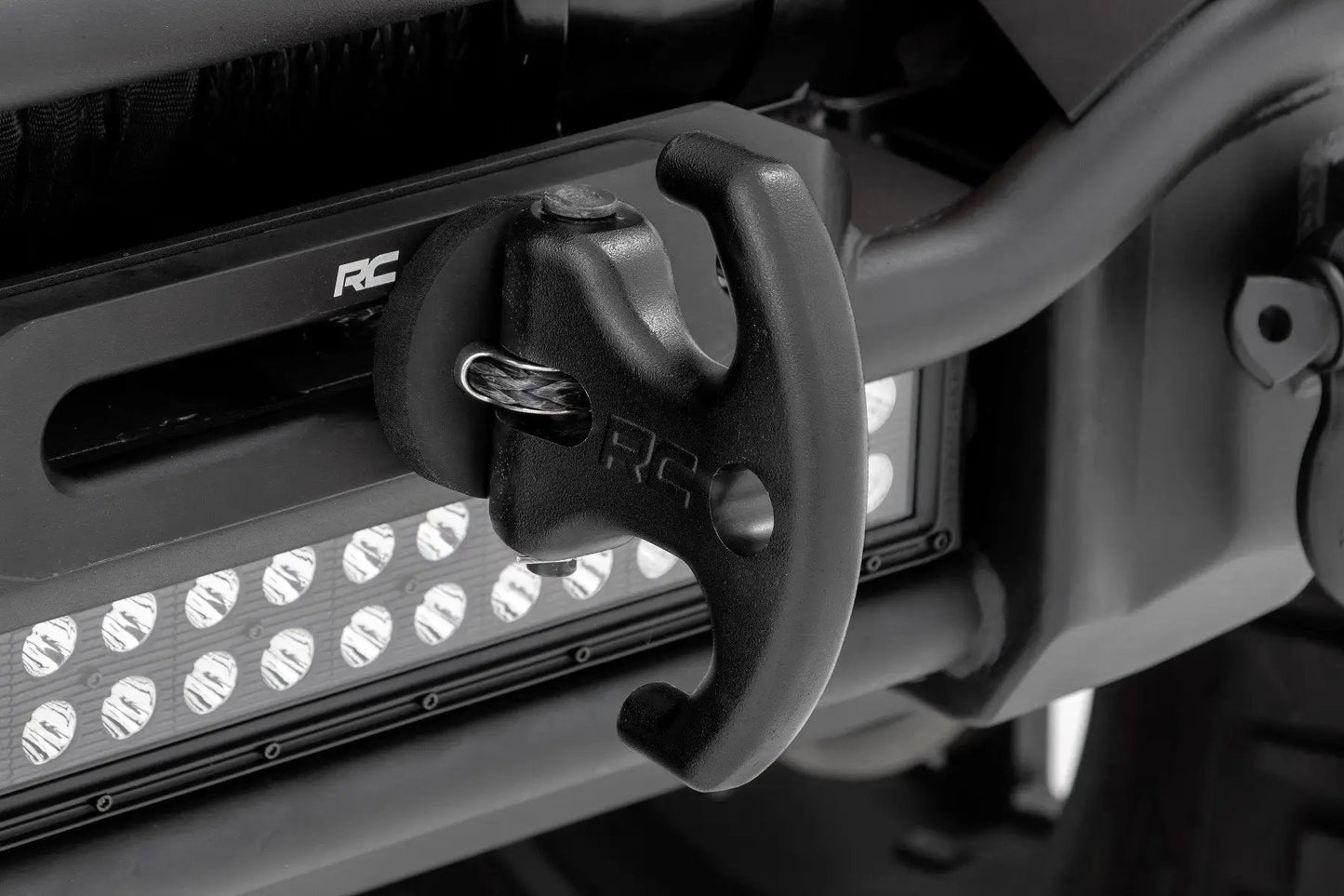 Rough Country Multi-Function Winch Cleat | Black by Rough Country