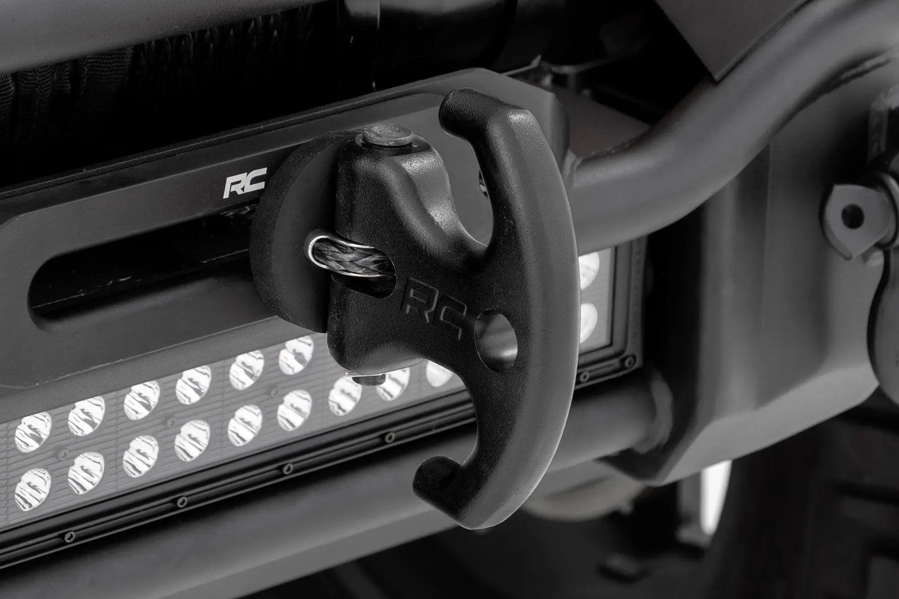 Rough Country Multi-Function Winch Cleat | Black by Rough Country