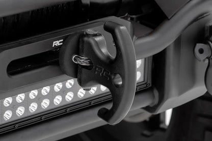 Rough Country Multi-Function Winch Cleat | Black by Rough Country