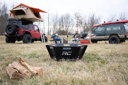 Rough Country Overland Collapsible Fire Pit w/Carry Bag by Rough Country