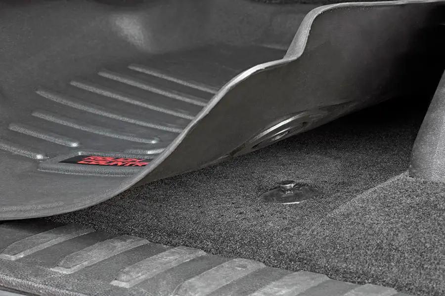 Rough Country Floor Mats | Front | Chevy/GMC 1500/2500HD/3500HD (07-13) by Rough Country