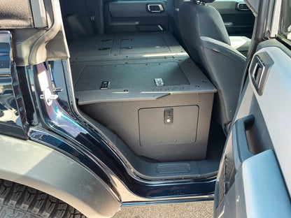 Ford Bronco 2021-Present 6 Gen. 4 Door - Second Row Seat Delete Plate System - Module Height by Goose Gear