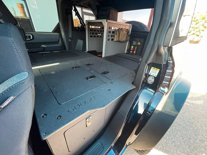 Ford Bronco 2021-Present 6 Gen. 4 Door - Second Row Seat Delete Plate System - Module Height by Goose Gear