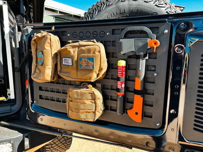 Ford Bronco 2021-Present 6 Gen. Tailgate Molle Panel by Goose Gear