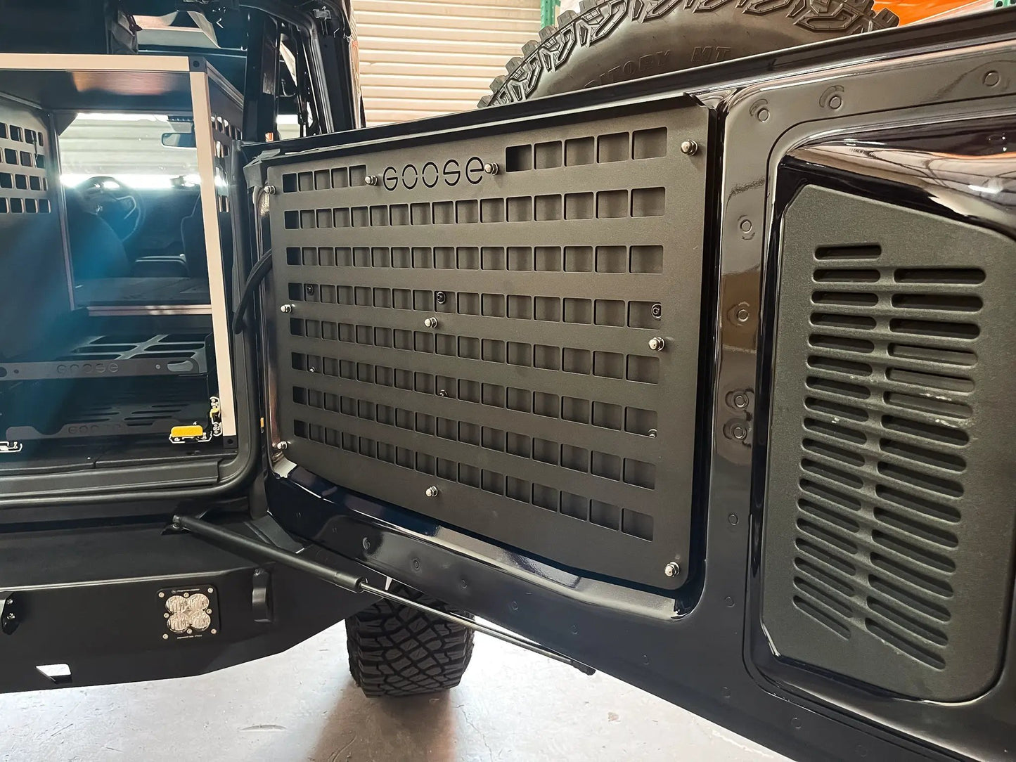 Ford Bronco 2021-Present 6 Gen. Tailgate Molle Panel by Goose Gear