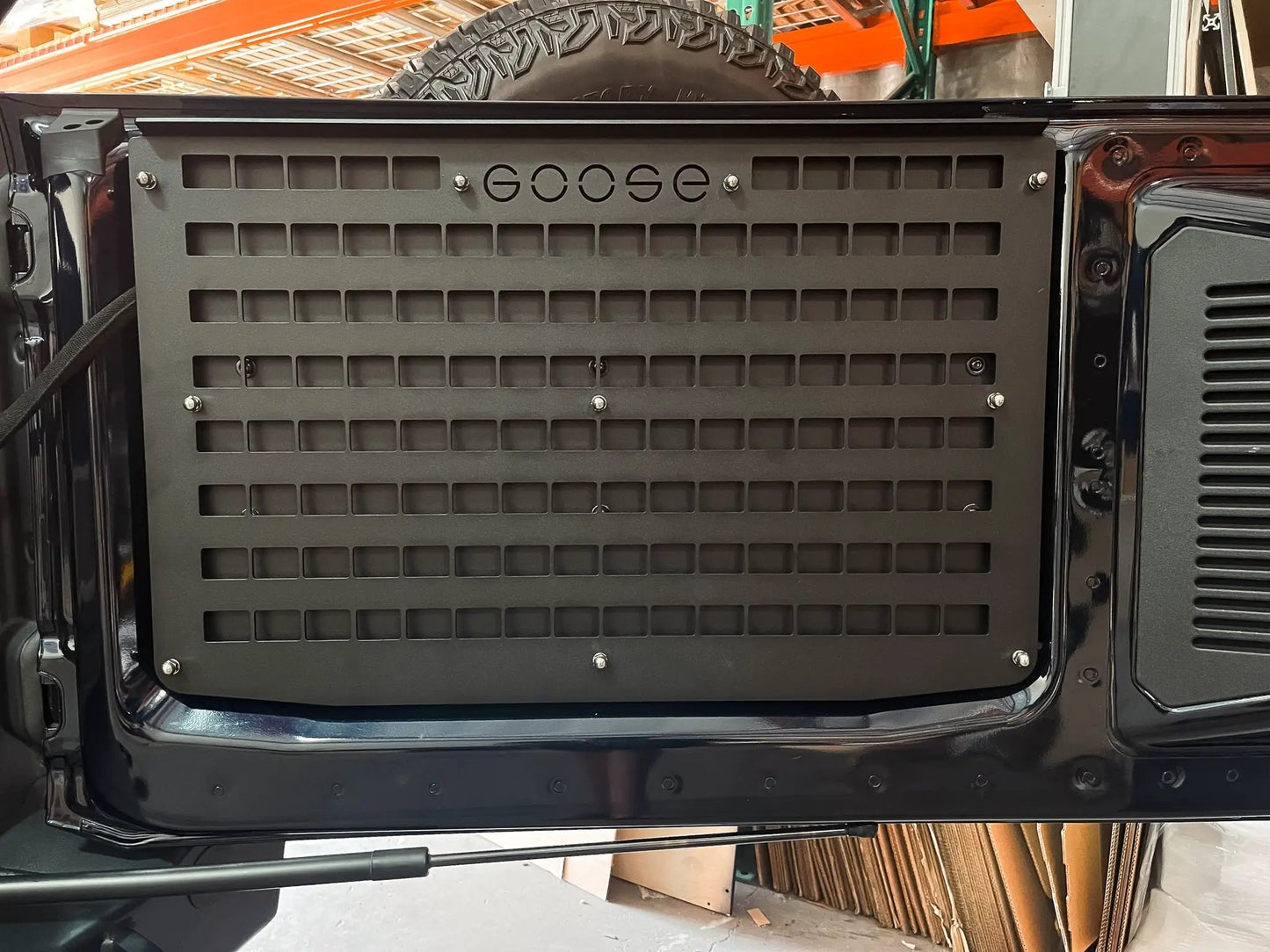 Ford Bronco 2021-Present 6 Gen. Tailgate Molle Panel by Goose Gear
