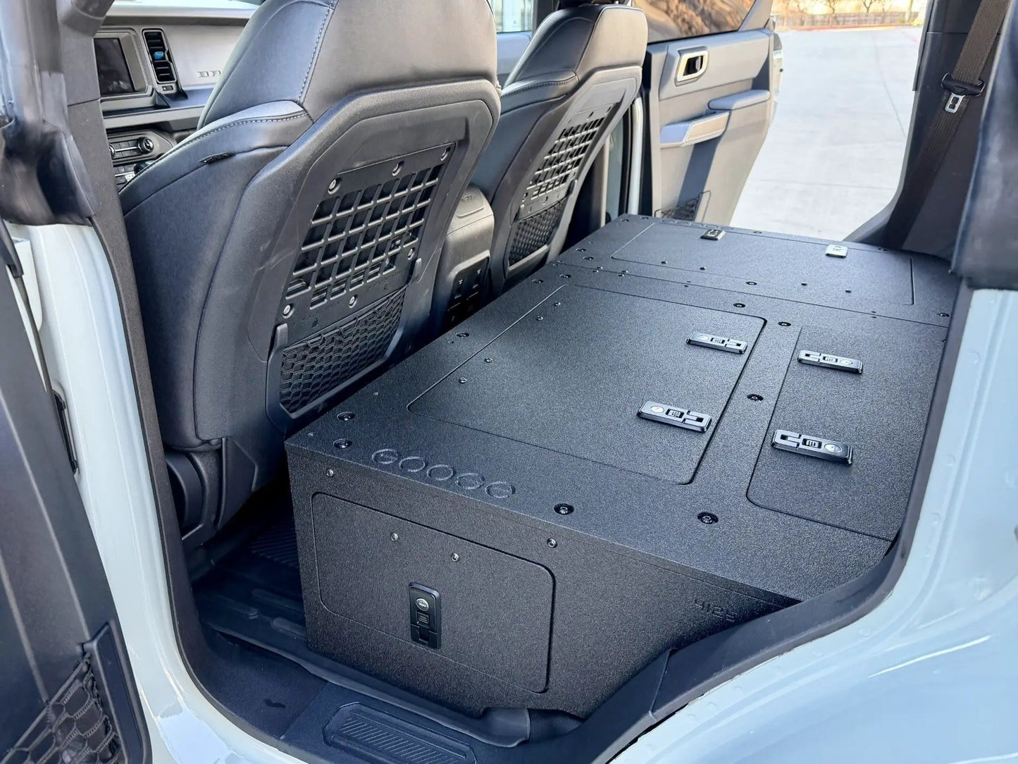 Ford - Bronco - 2021-Present - 6th Gen - 4 Door - Explore Series - Seat Delete - Second Row - Low Profile by Goose Gear