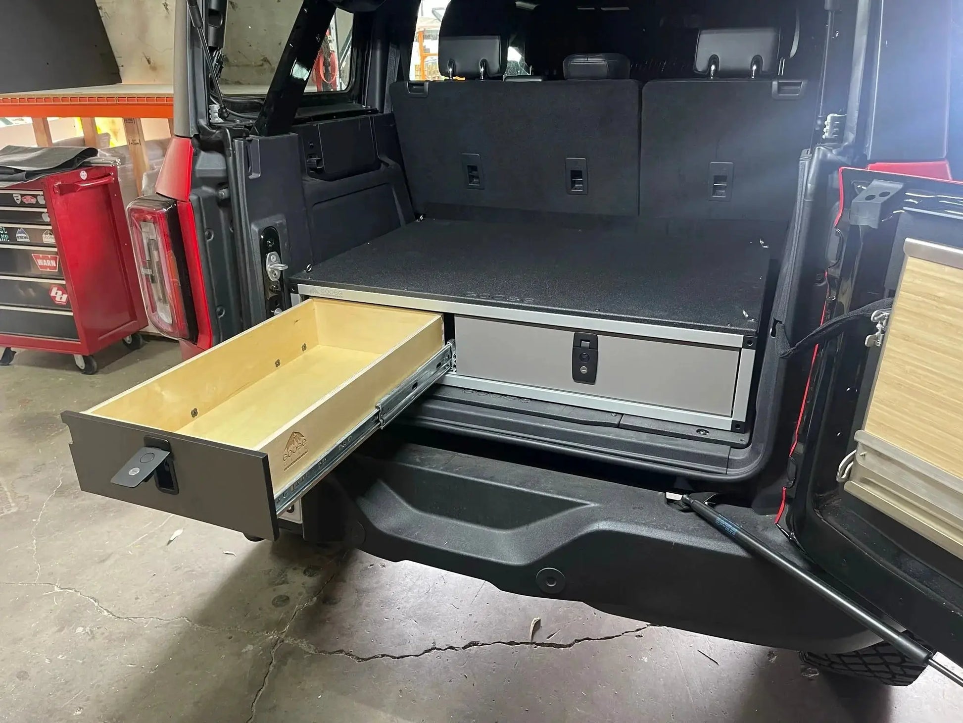 Ford - Bronco - 2021-Present - 6th Gen - 4 Door - Explore Series - Side x Side Module - 41 3/8" Wide x 28" Depth by Goose Gear