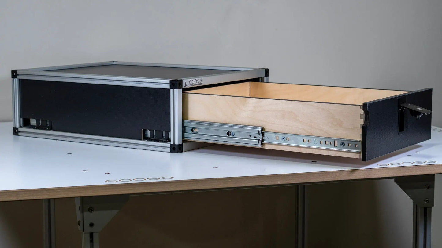 Ford Bronco 2021-Present 6th Gen. - Single Drawer Module - 19 3/16" Wide x 25" Depth by Goose Gear