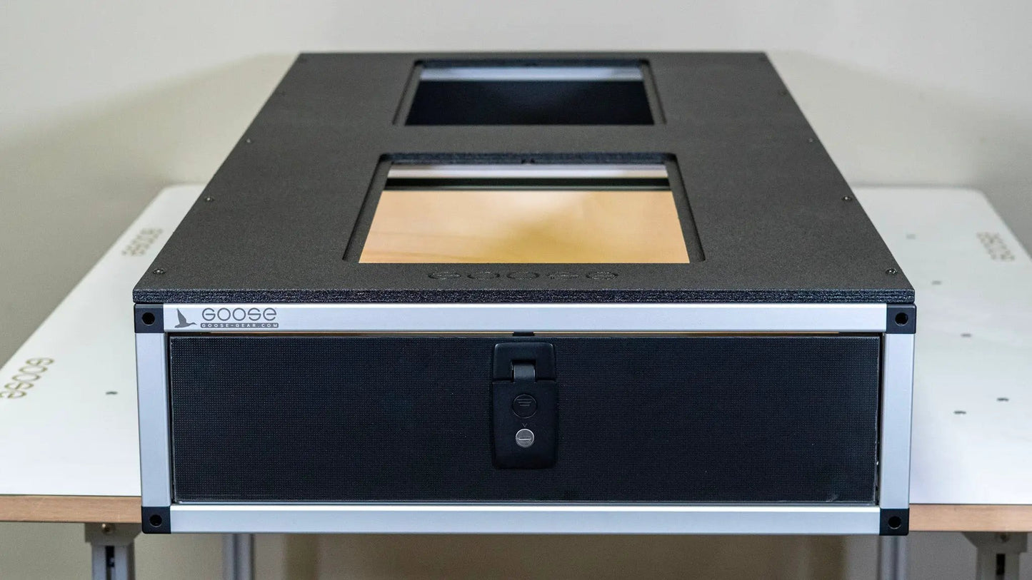 Ford Excursion 2000-2006 1st Gen. - Single Drawer Module - 25 3/4" Wide x 8" High x 59" Depth by Goose Gear