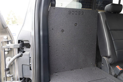 Ford F150 2015-Present 13th & 14th Gen. SuperCab - Second Row Seat Delete Plate System by Goose Gear