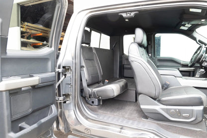 Ford F150 2015-Present 13th & 14th Gen. SuperCab - Second Row Seat Delete Plate System by Goose Gear