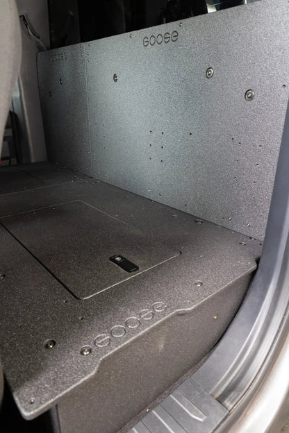 Ford F150 2015-Present 13th & 14th Gen. SuperCab - Second Row Seat Delete Plate System by Goose Gear