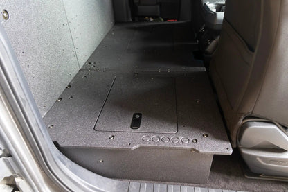 Ford F150 2015-Present 13th & 14th Gen. SuperCab - Second Row Seat Delete Plate System by Goose Gear