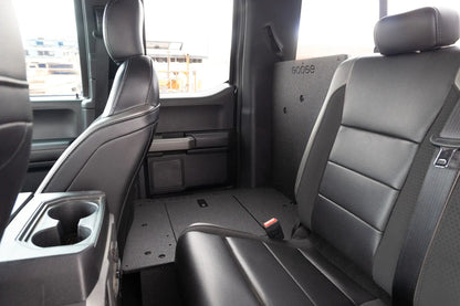 Ford F150 2015-Present 13th & 14th Gen. SuperCab - Second Row Seat Delete Plate System by Goose Gear