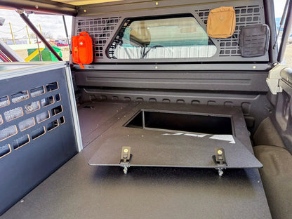 Ford F150 Raptor 2015-2020 2nd Gen. SuperCrew - Truck Bed Sleep Deck Drawer with Cubbie by Goose Gear