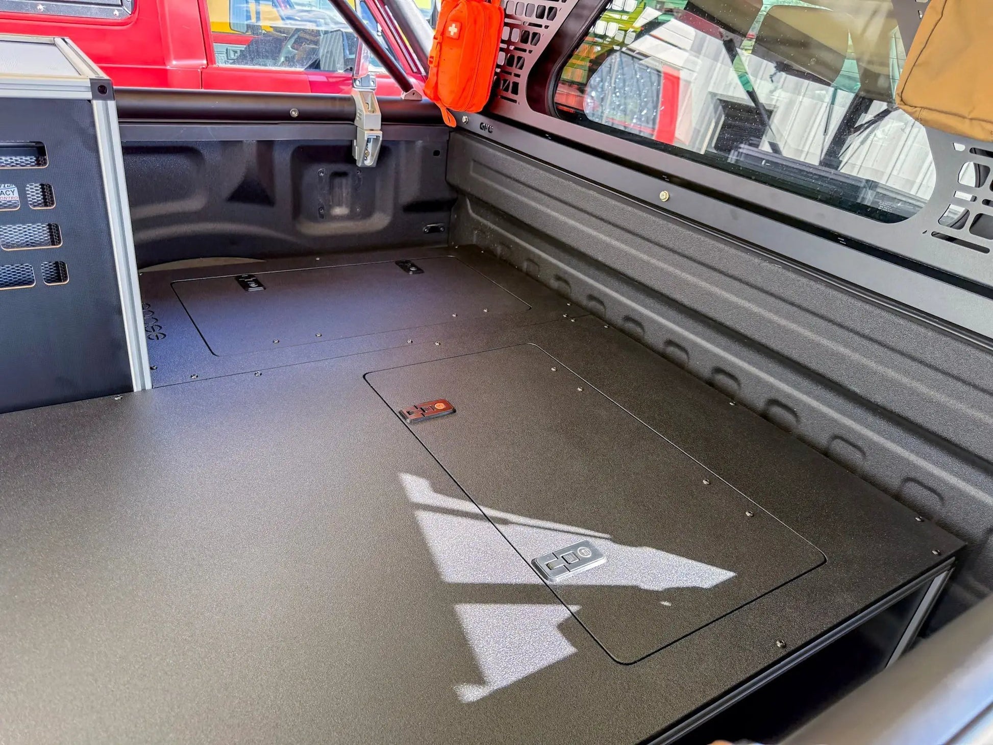 Ford F150 Raptor 2015-2020 2nd Gen. SuperCrew - Truck Bed Sleep Deck Drawer with Cubbie by Goose Gear