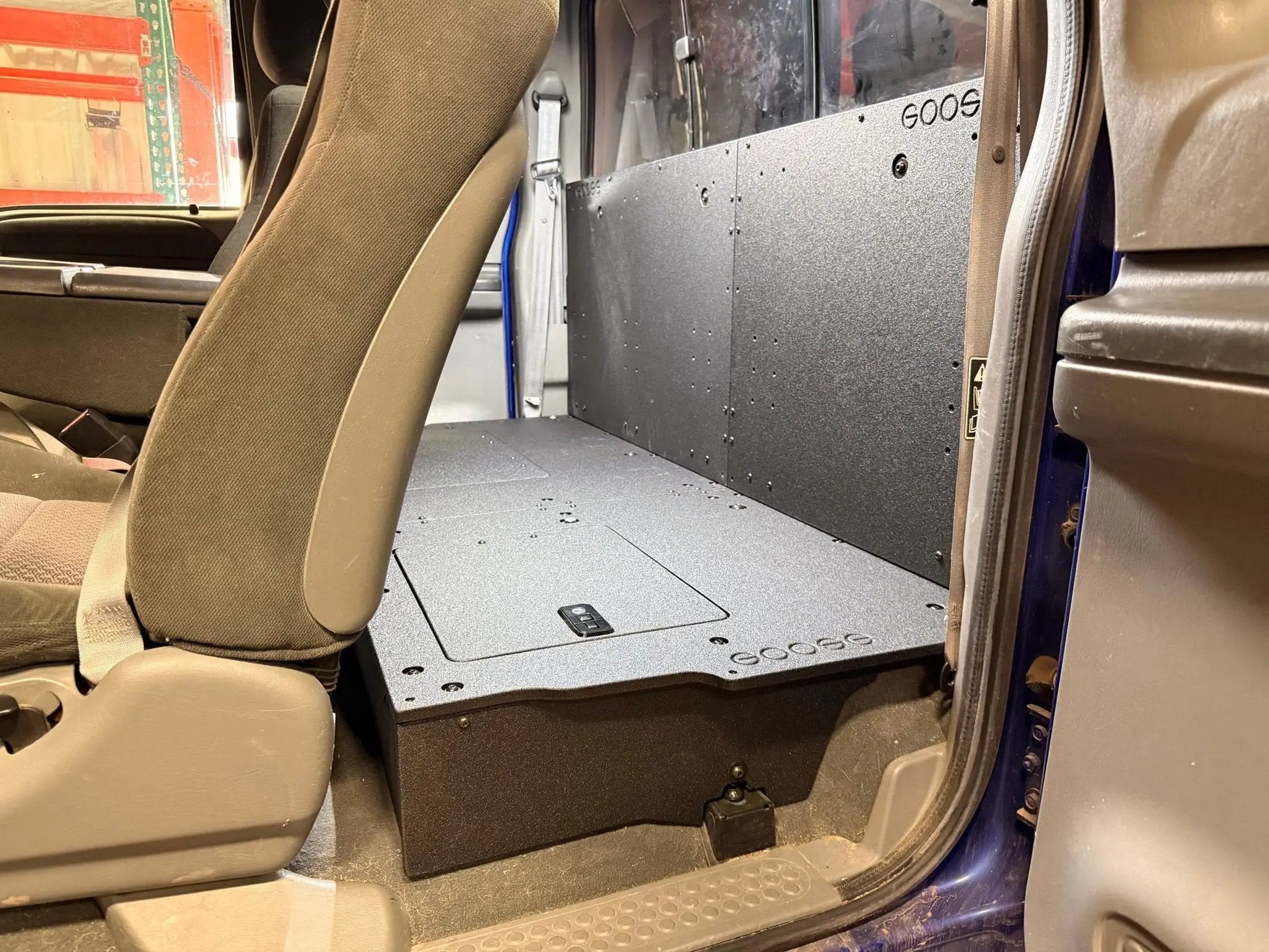 Ford - F250-350 - 1999-2007 - 1st Gen - Super Cab - Explore Series - Second Row Seat Delete - 100% by Goose Gear