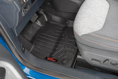 Rough Country Floor Mats | Front and Rear | Ford Maverick 2WD/4WD (2022-2026) by Rough Country