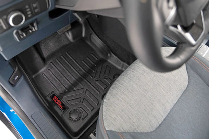Rough Country Floor Mats | Front and Rear | Ford Maverick 2WD/4WD (2022-2026) by Rough Country