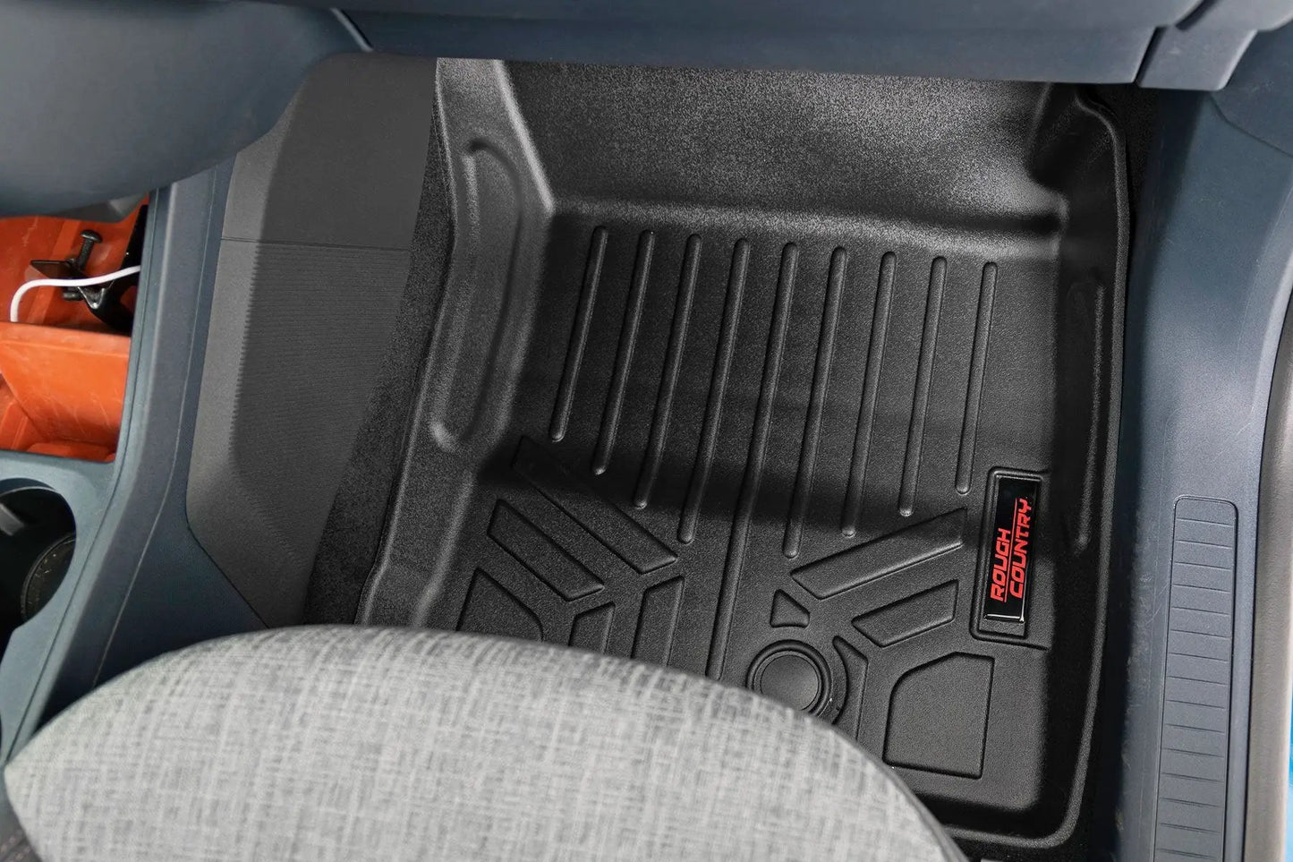 Rough Country Floor Mats | Front and Rear | Ford Maverick 2WD/4WD (2022-2026) by Rough Country