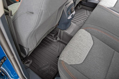 Rough Country Floor Mats | Front and Rear | Ford Maverick 2WD/4WD (2022-2026) by Rough Country