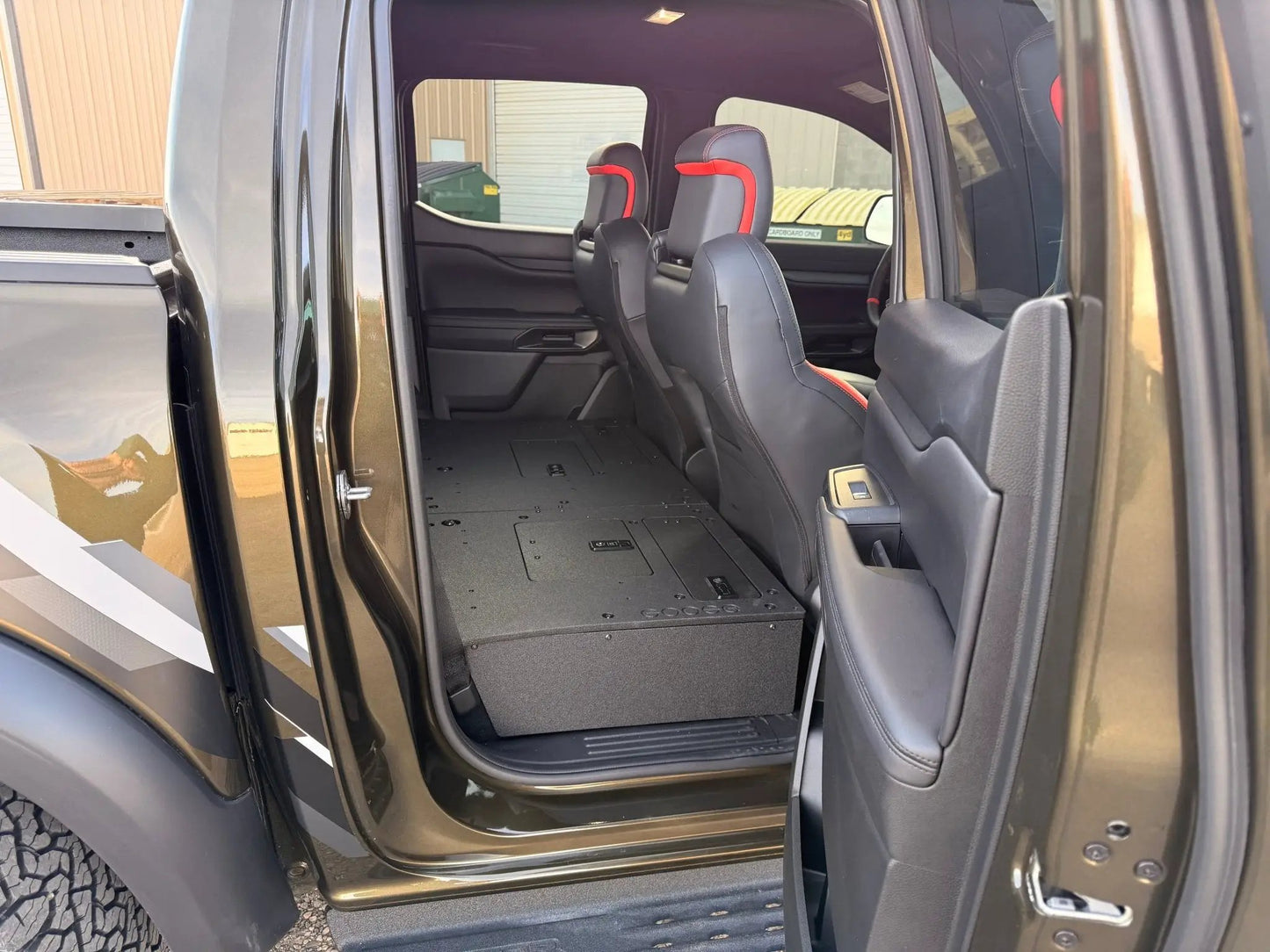 Ford - Ranger - 2024-Present - Raptor - 1st Gen - T6.2 Platform - Explore Series - Second Row Seat Delete - 100% by Goose Gear