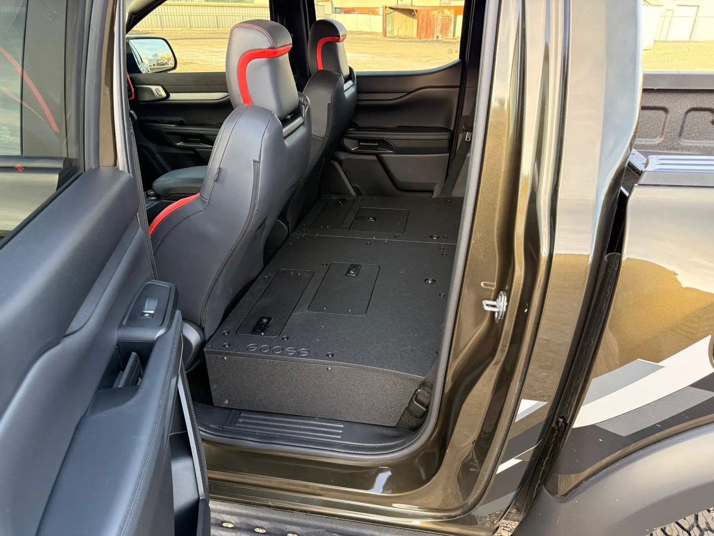 Ford - Ranger - 2024-Present - 5th Gen - T6.2 Platform - Explore Series - Second Row Seat Delete - 100% by Goose Gear