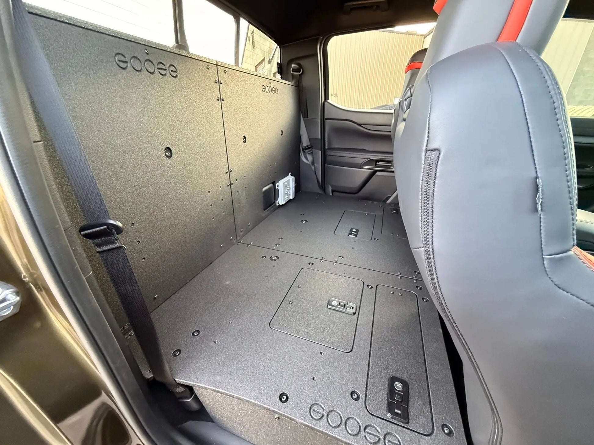 Ford - Ranger - 2024-Present - 5th Gen - T6.2 Platform - Explore Series - Second Row Seat Delete - 100% by Goose Gear