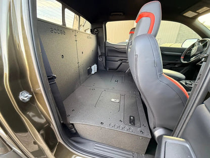 Ford - Ranger - 2024-Present - Raptor - 1st Gen - T6.2 Platform - Explore Series - Second Row Seat Delete - 100% by Goose Gear