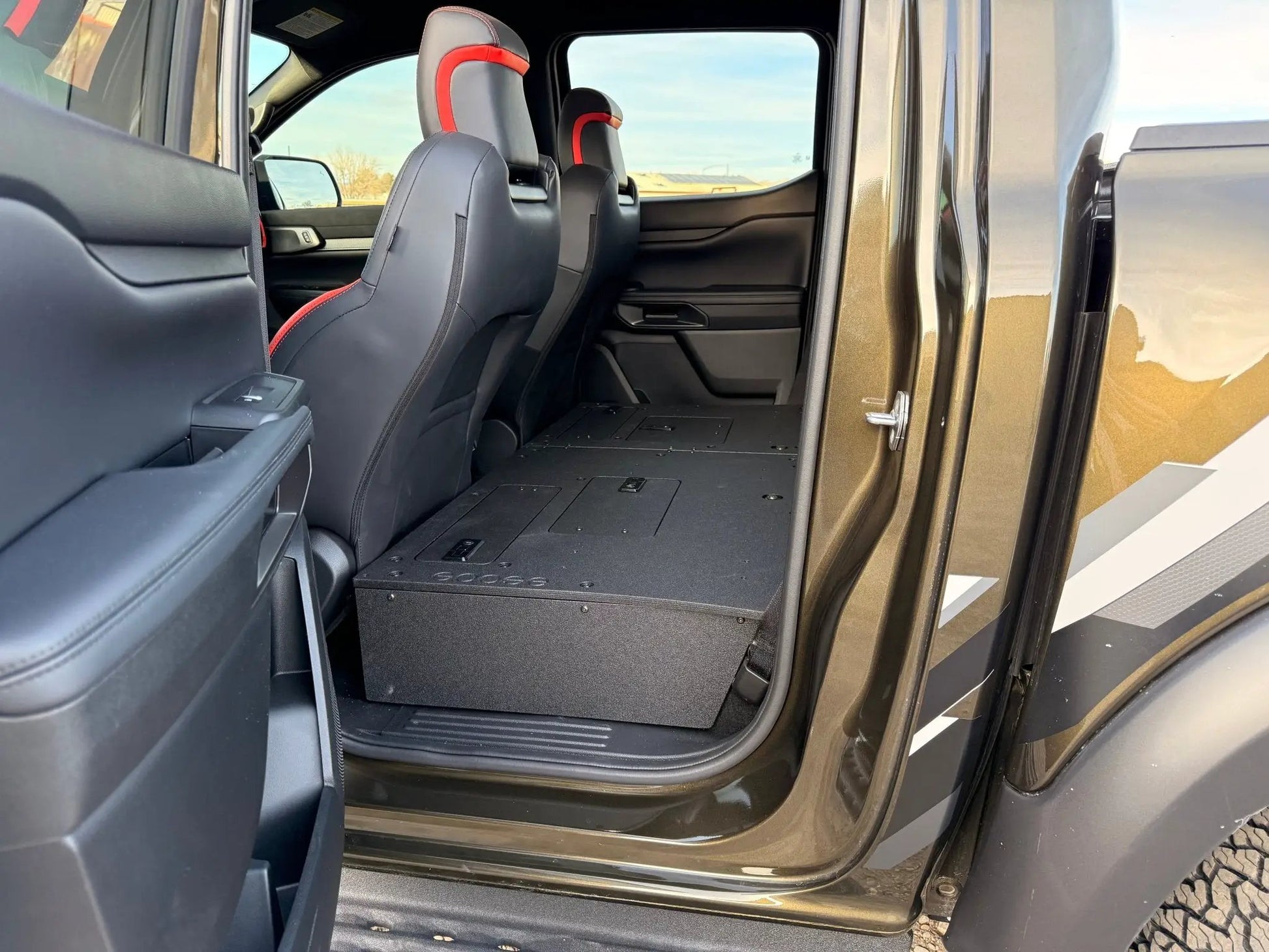 Ford - Ranger - 2024-Present - 5th Gen - T6.2 Platform - Explore Series - Second Row Seat Delete - 100% by Goose Gear