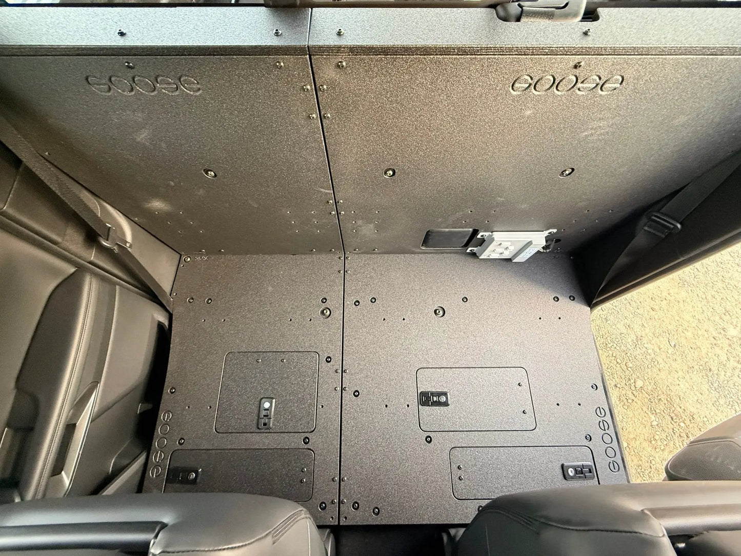 Ford - Ranger - 2024-Present - Raptor - 1st Gen - T6.2 Platform - Explore Series - Second Row Seat Delete - 100% by Goose Gear