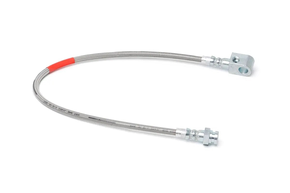 Rough Country Brake Line | Stainless | Rear | Ford Bronco/F-150 4WD (1980-1996) by Rough Country