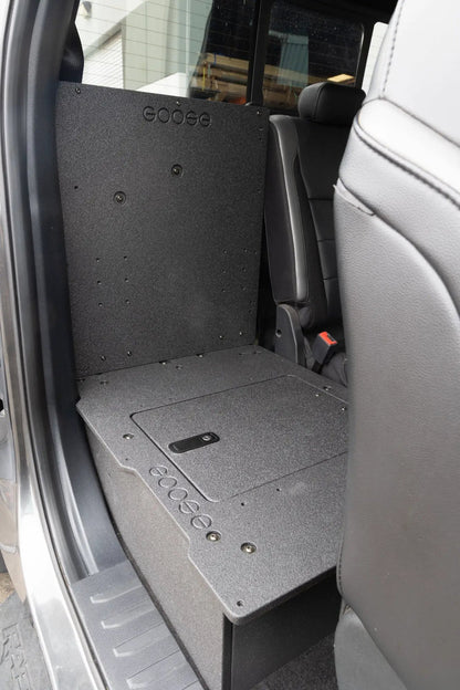 Ford Super Duty F250-F550 2017-Present 4th & 5th Gen. Super Cab - Second Row Seat Delete Plate System by Goose Gear