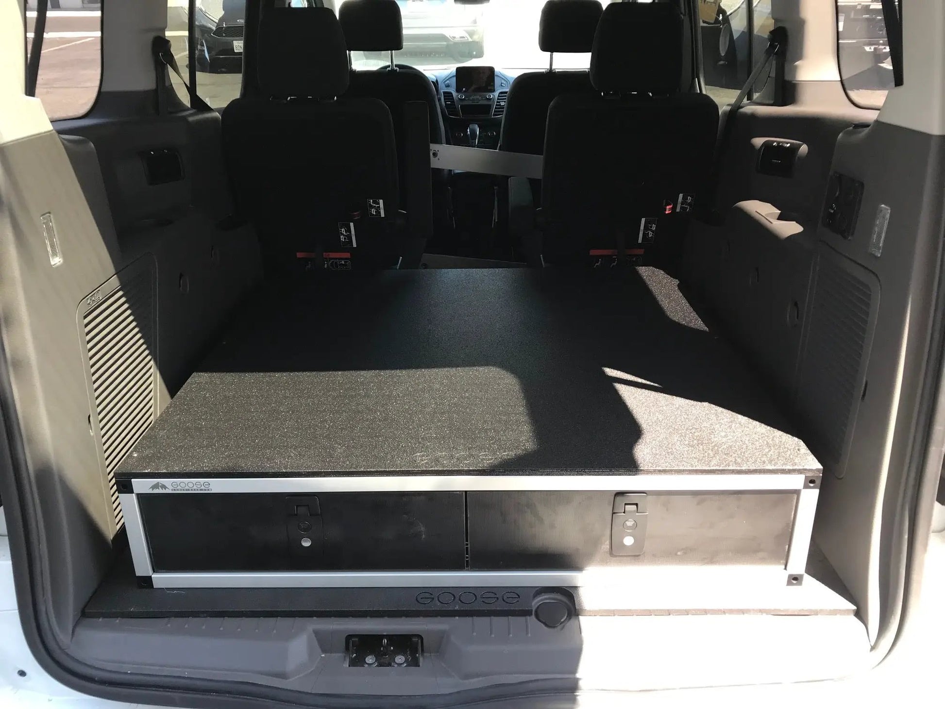 Ford Transit Connect 2014-2023 2nd Gen. - Side x Side Drawer Module - 43 3/8" Wide x 8" High x 40" Depth by Goose Gear