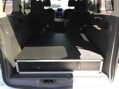 Ford Transit Connect 2014-2023 2nd Gen. - Side x Side Drawer Module - 43 3/8" Wide x 8" High x 40" Depth by Goose Gear