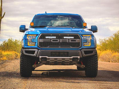 TRIPLE-R-LIGHTS Ford F-150 Raptor Grille Kit with Carbon-6 Spots