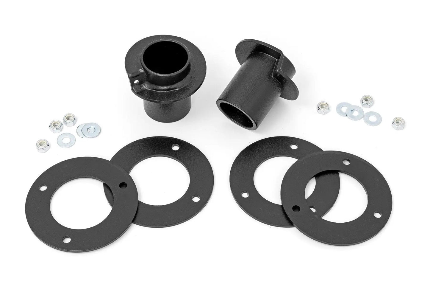 Rough Country 3/4 Inch Front Leveling Kit | Lowers Rear 1.5 Inches | Ford F-150 Lightning (22-25) by Rough Country