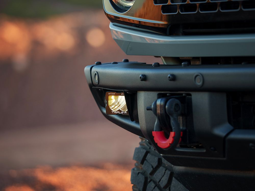 TRIPLE-R-LIGHTS Ford Bronco (2022+) - Fog Light Upgrade Kit (BK-USBRON-01K)