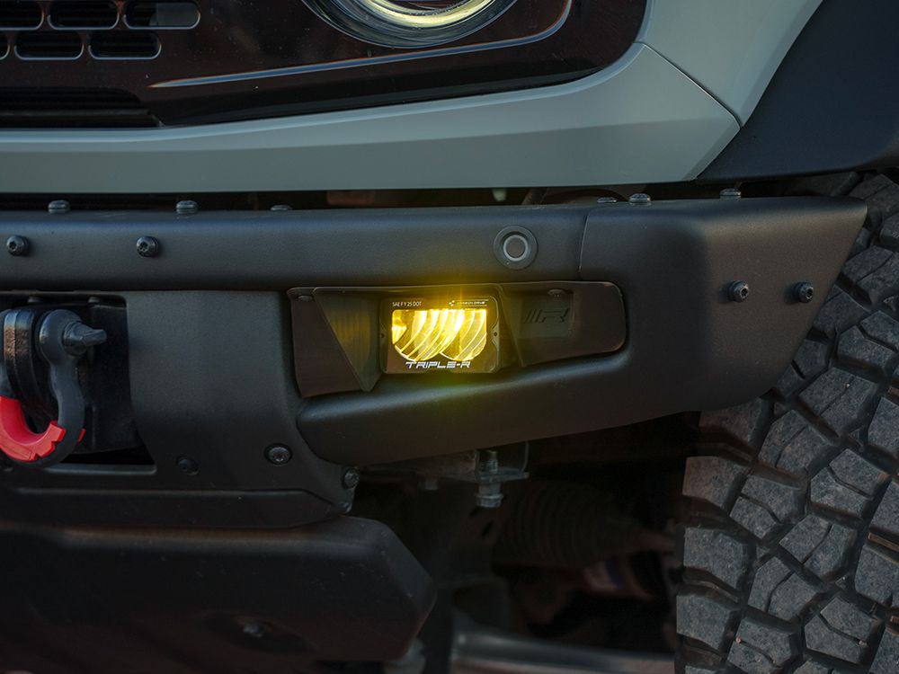 TRIPLE-R-LIGHTS Ford Bronco (2022+) - Fog Light Upgrade Kit - BK-USBRON-02K