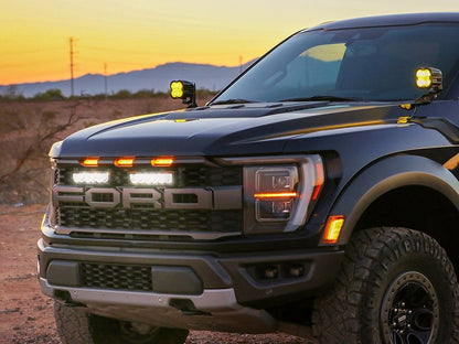 TRIPLE-R-LIGHTS Ford F-150 Raptor (2021-2023) - Grille Mount Kit (GK-USFR-SPOT-14K)