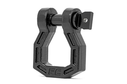 Rough Country D-Ring | Forged | Pair | Black by Rough Country