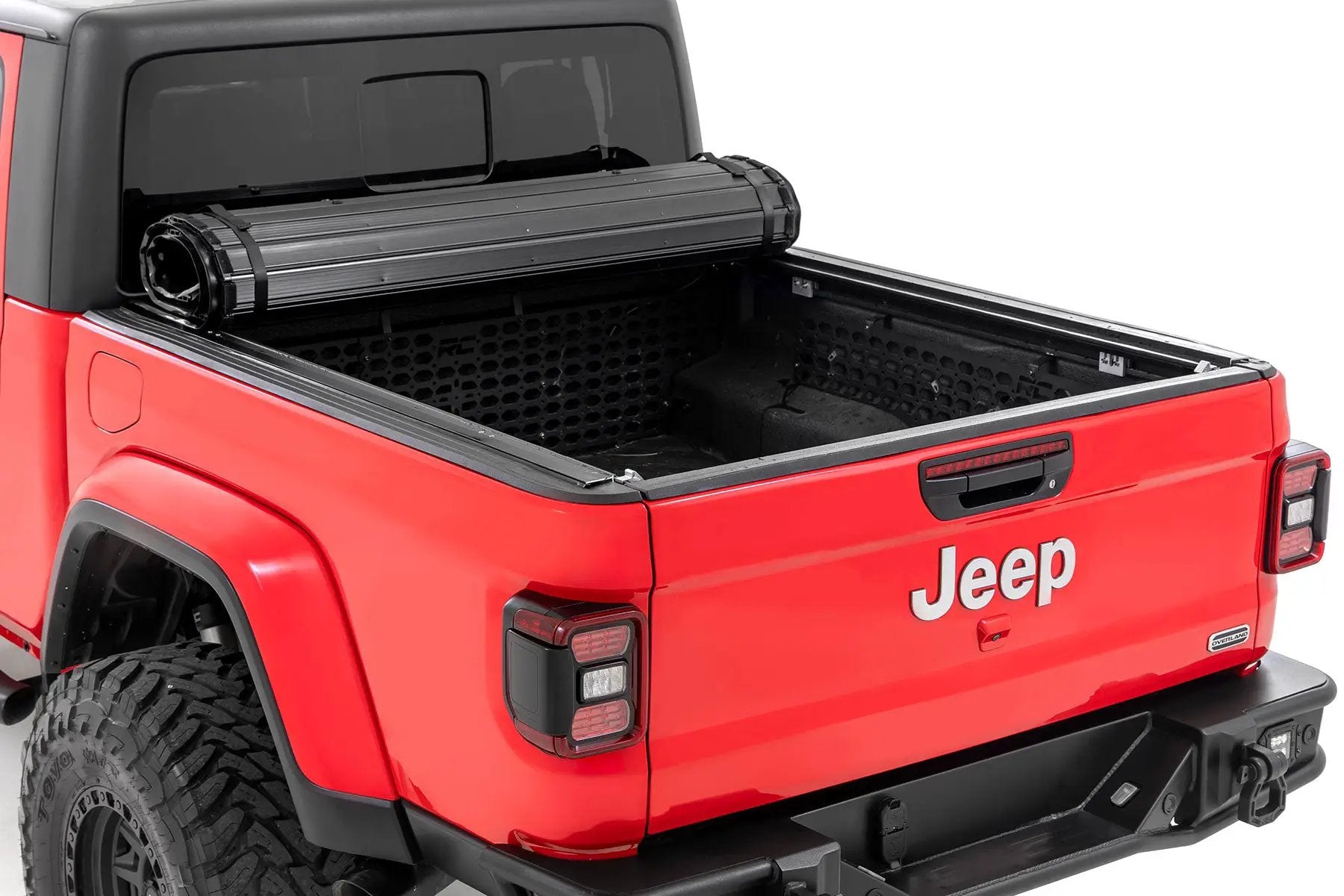 Rough Country Hard Roll Up Bed Cover | 5' Bed | Jeep Gladiator JT 4WD (2020-2025) by Rough Country