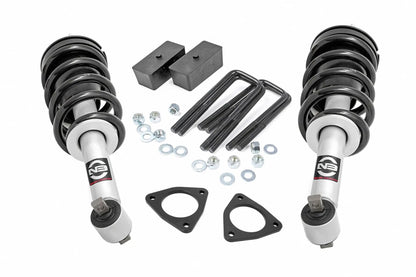 Rough Country 2.5 Inch Lift Kit | Alu/Cast Steel | N3 Strut | Chevy/GMC 1500 (07-18) by Rough Country