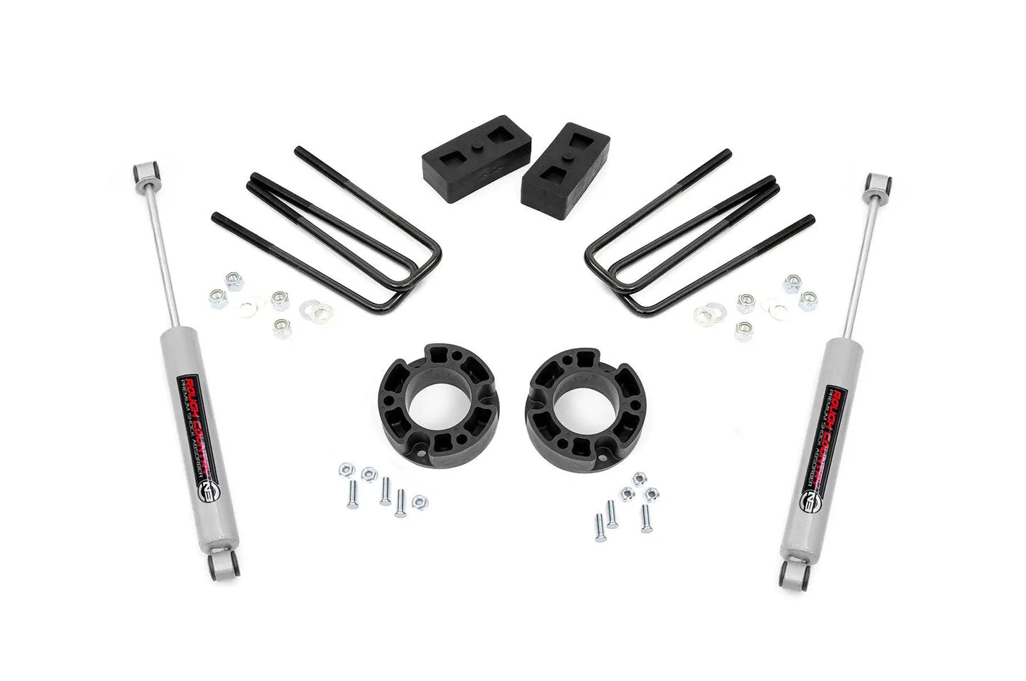 Rough Country 3.5 Inch Lift Kit | Chevy Silverado & GMC Sierra 1500 2WD (2007-2013) by Rough Country