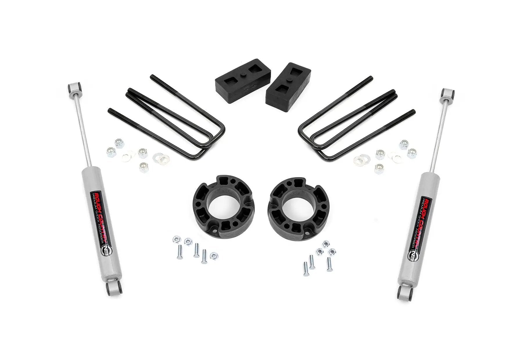 Rough Country 3.5 Inch Lift Kit | Chevy Silverado & GMC Sierra 1500 2WD (2007-2013) by Rough Country