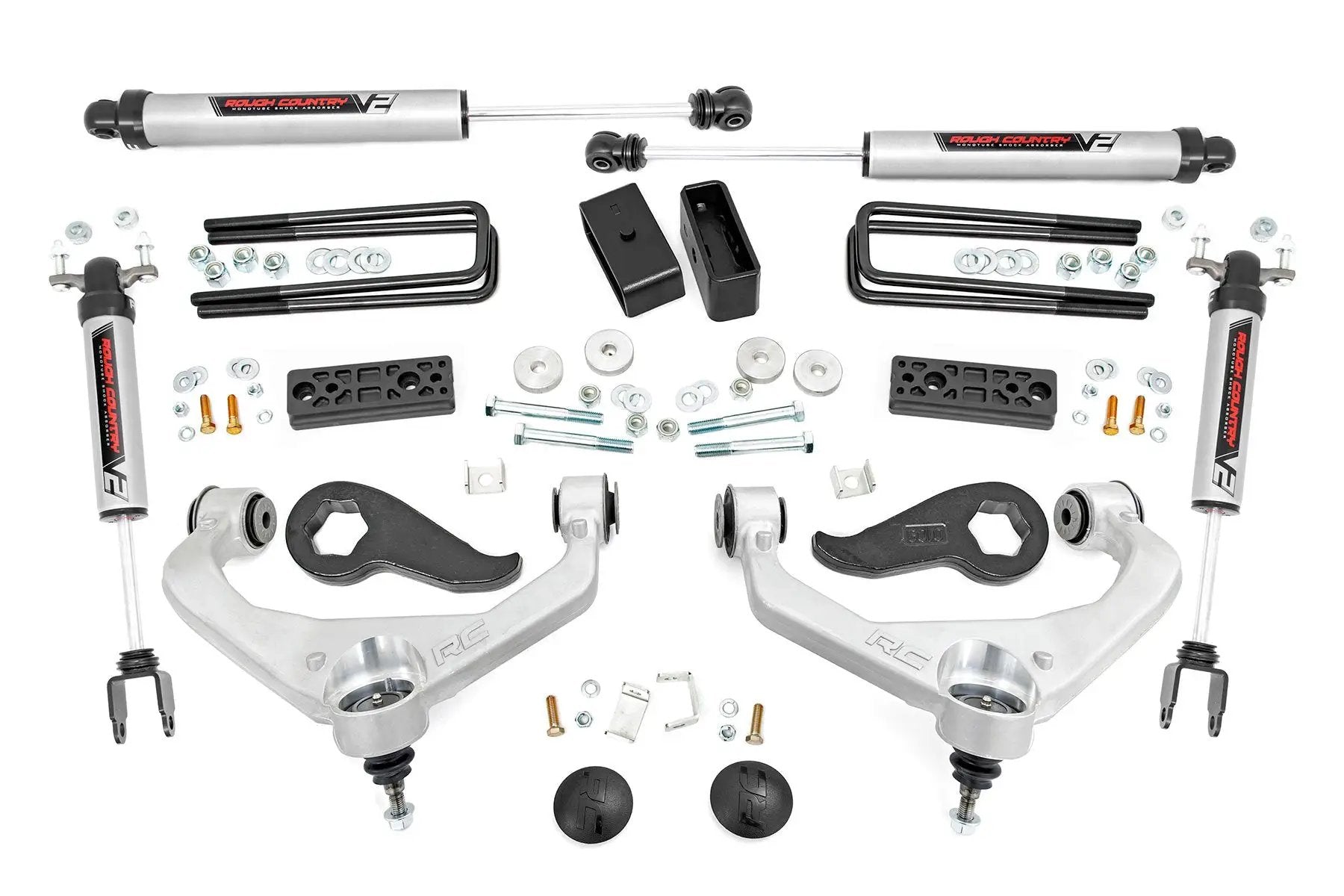 Rough Country 3 Inch Lift Kit | UCAs | V2 | Chevy/GMC Sierra 3500 HD/Silverado 3500 HD (20-26) by Rough Country