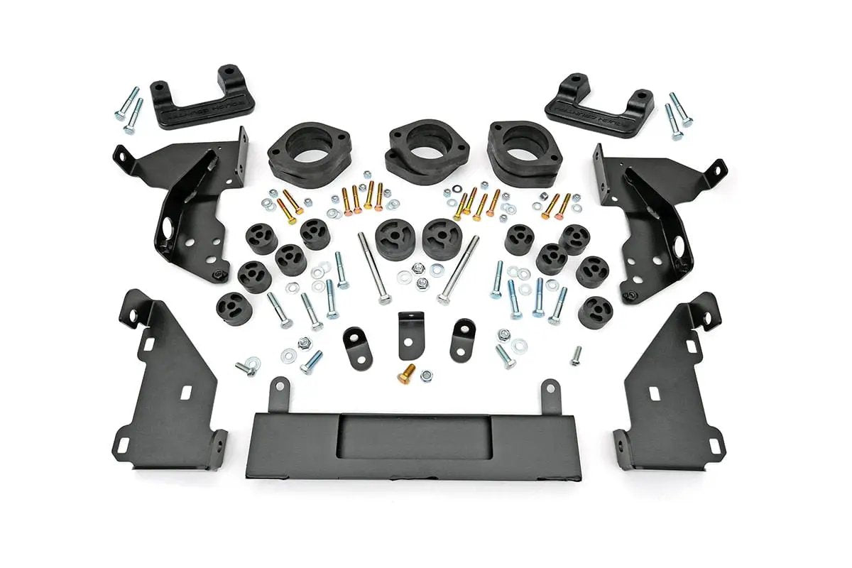Rough Country 3.25 Inch Kit | Combo | Alum | Chevy/GMC 1500 (14-15) by Rough Country