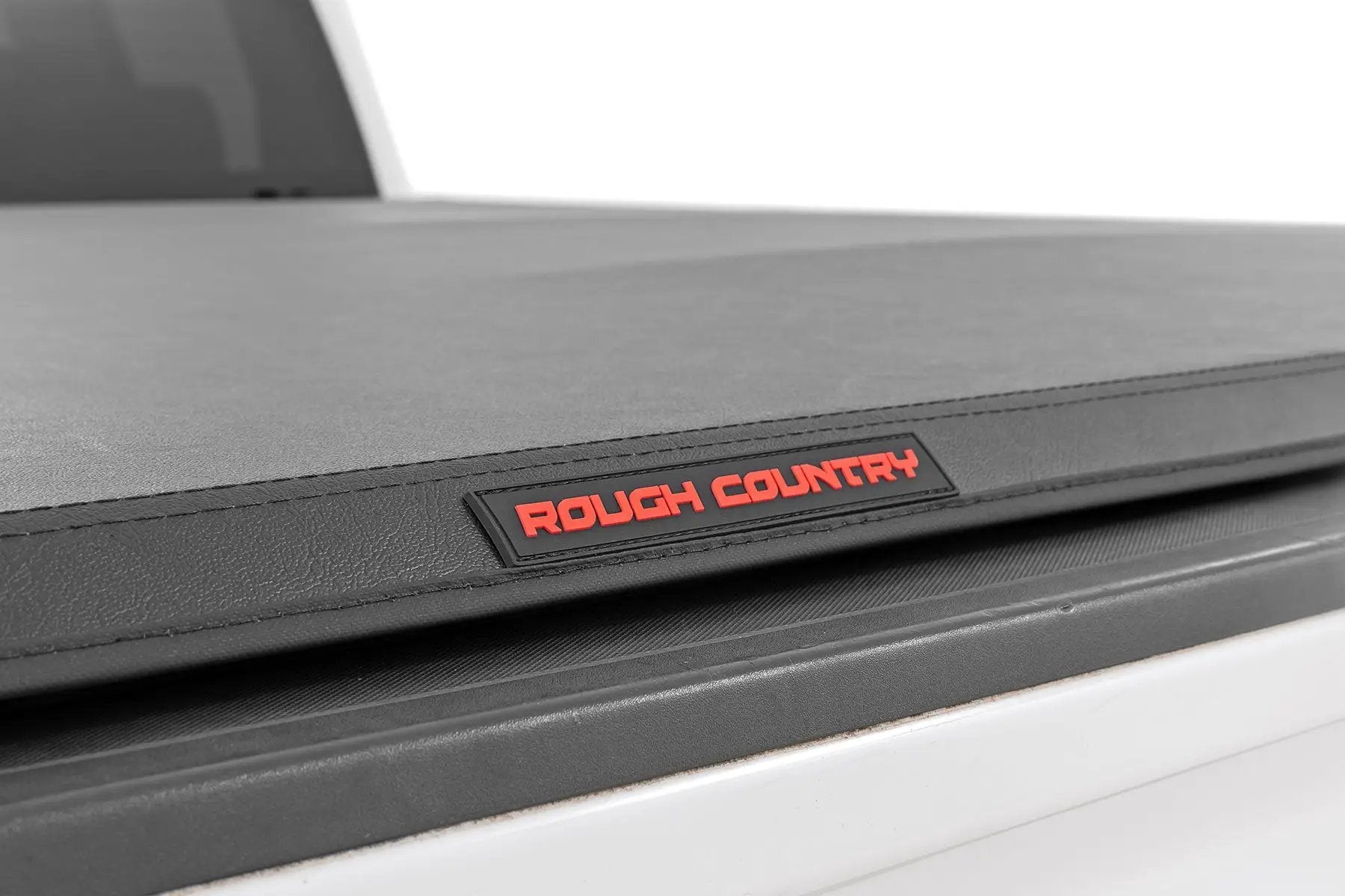 Rough Country Soft Tri-Fold Bed Cover | 6'7" Bed | Chevy/GMC 1500/2500HD/3500HD (14-19 & Classic) by Rough Country