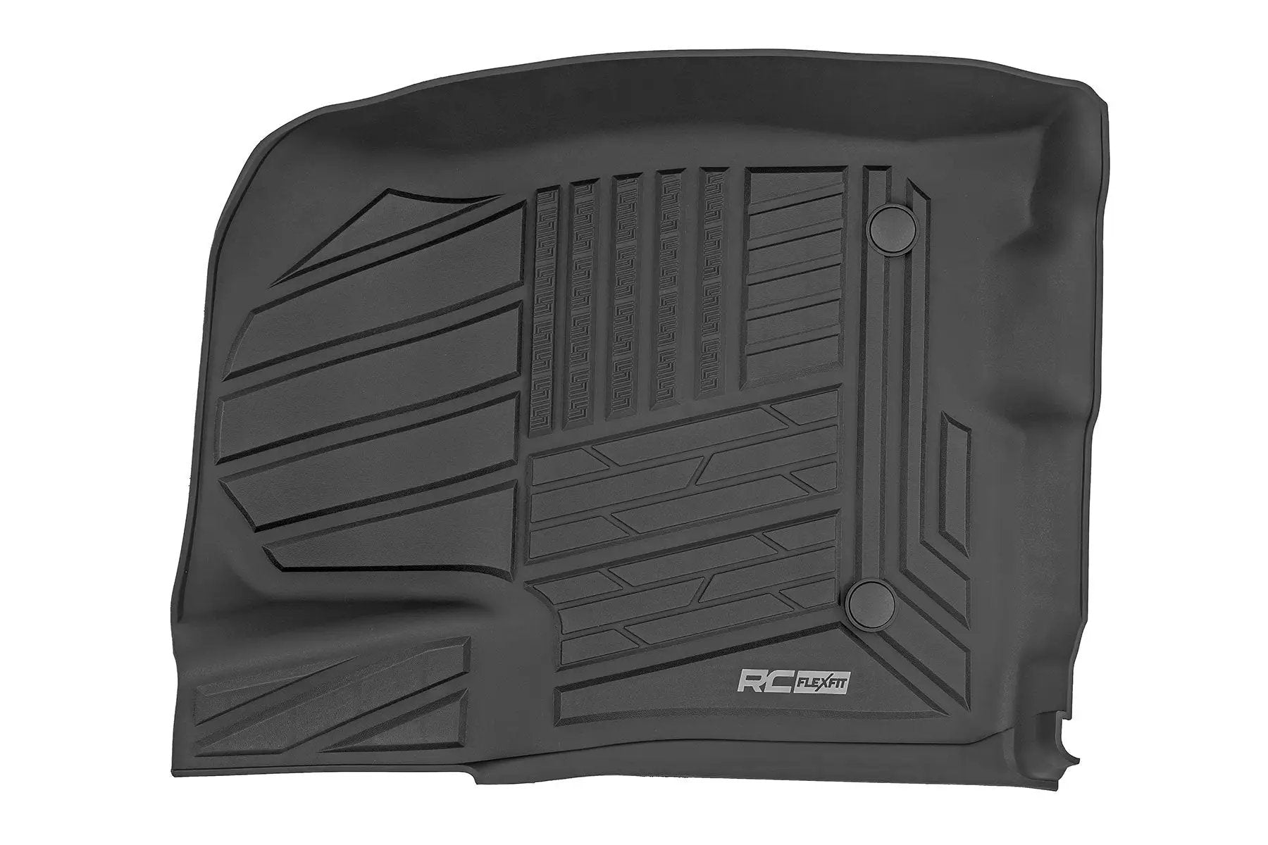 Rough Country Flex-Fit Floor Mats | Front | Bucket | Chevy/GMC 1500/2500HD/3500HD (19-26) by Rough Country